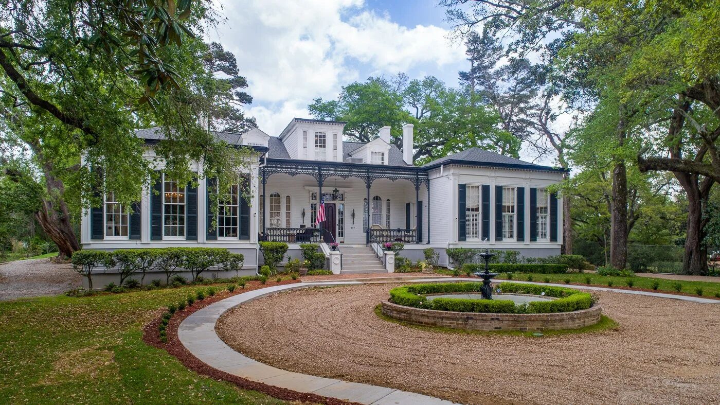 Southern-style home with classic architecture