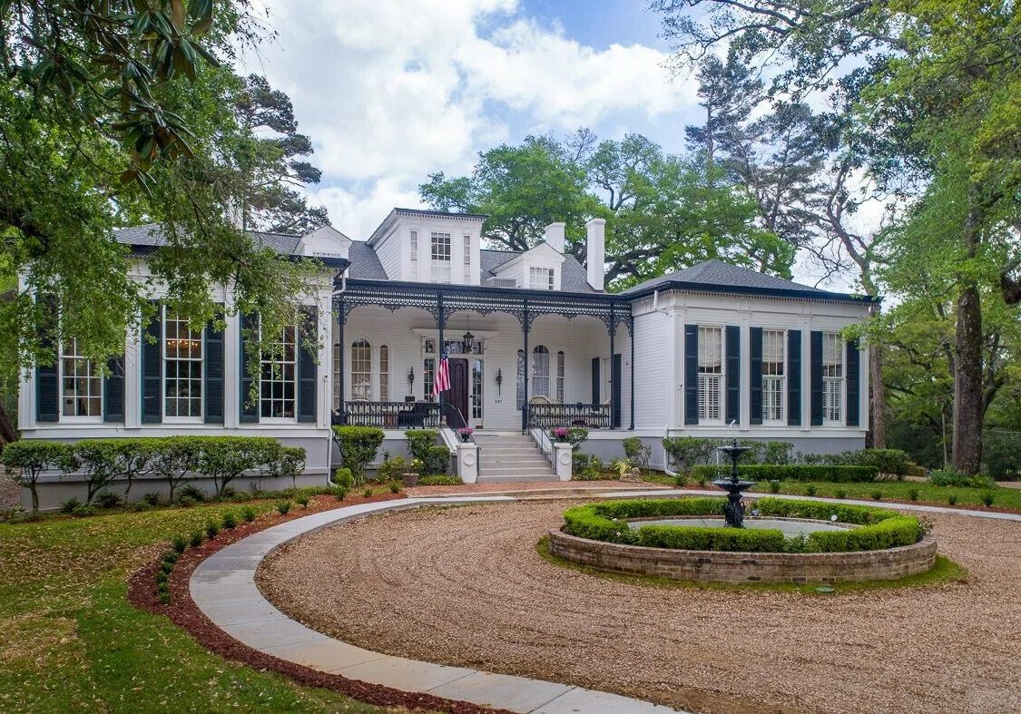 Southern-style home with classic architecture